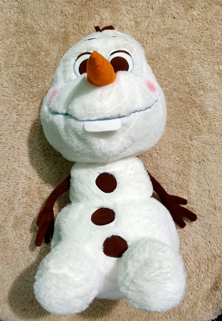 BEAUTIFUL ROSY CHEEKS LARGE SIZE OLAF FROM FROZEN (22 inches), Hobbies ...