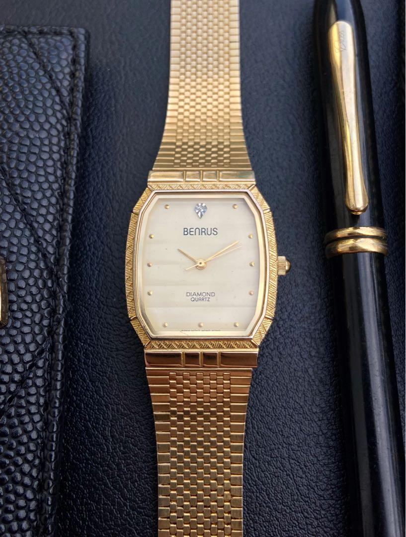 Benrus sales diamond quartz