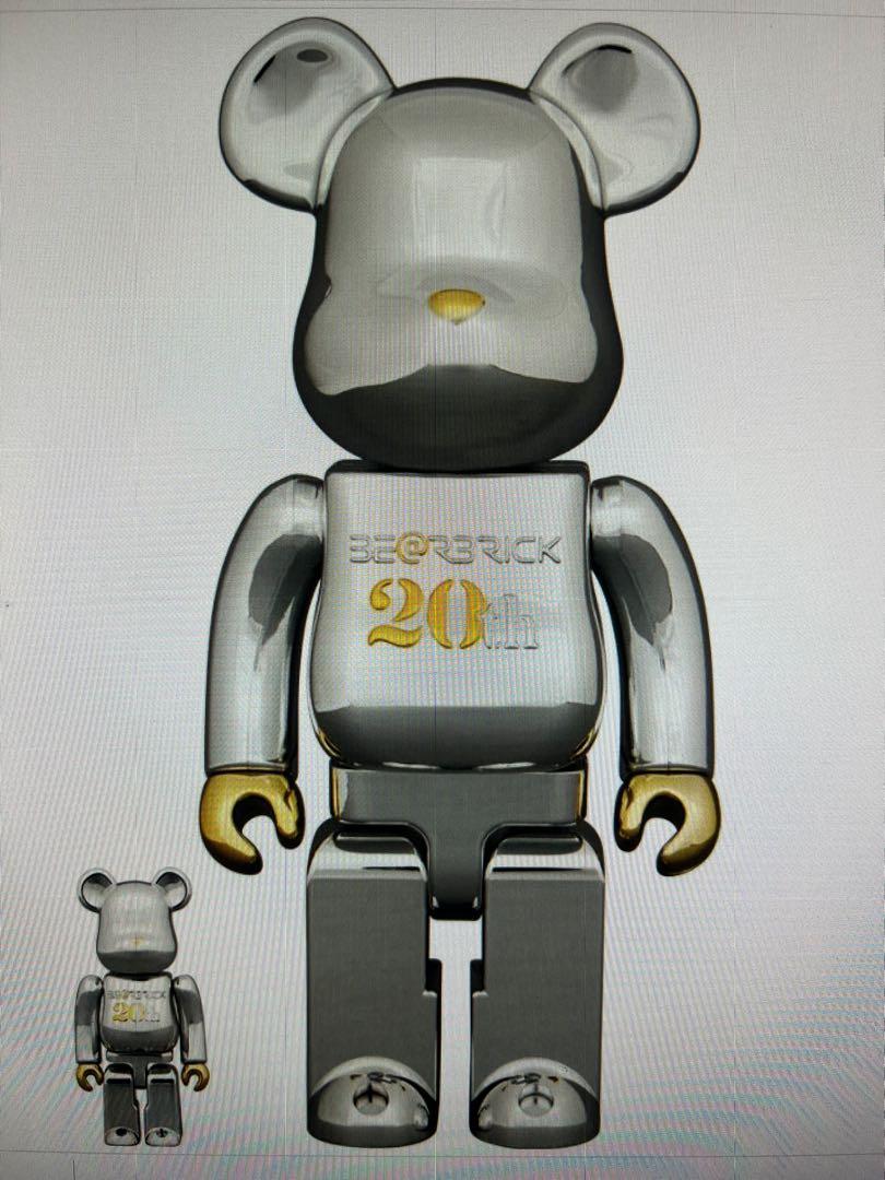 BE@RBRICK 20th Anniversary Model Released at 100% & 400%!