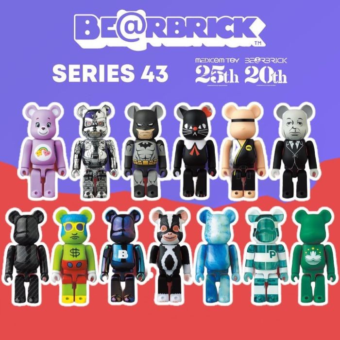 人気沸騰 BE@RBRICK SERIES 43 24個 フィギュア