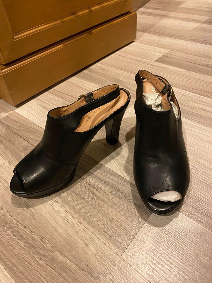 naturalizer dawn leather platform shootie