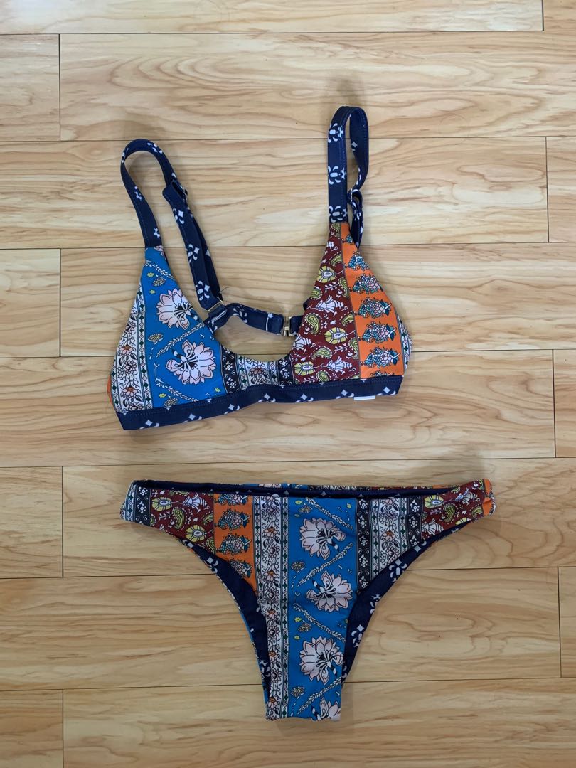 Blue Bikini Women S Fashion Swimwear Bikinis And Swimsuits On Carousell