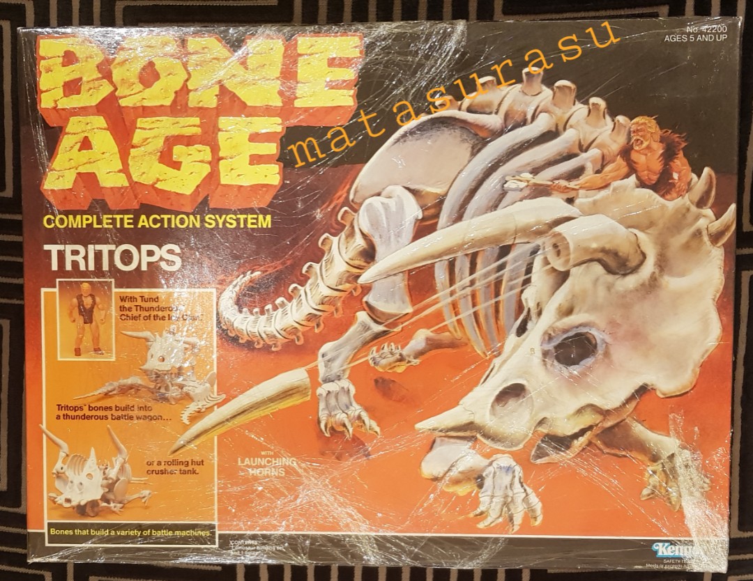 Bone Age Tritops Kenner (1988) **RARE**, Hobbies & Toys, Collectibles ...
