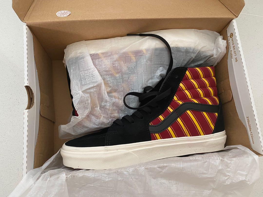 Brand New! Vans Harry Potter x Sk8-Hi 'Gryffindor', Women's Fashion,  Footwear, Sneakers on Carousell