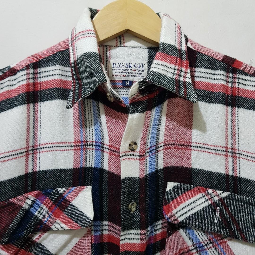 BREAK-OFF vintage wool flannel shirt 