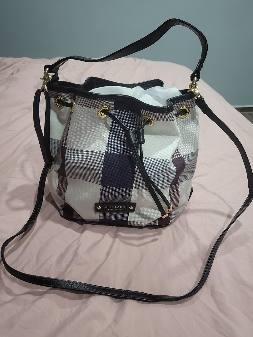 Burberry Blue Label Bucket Bag, Women's Fashion, Bags & Wallets, Cross