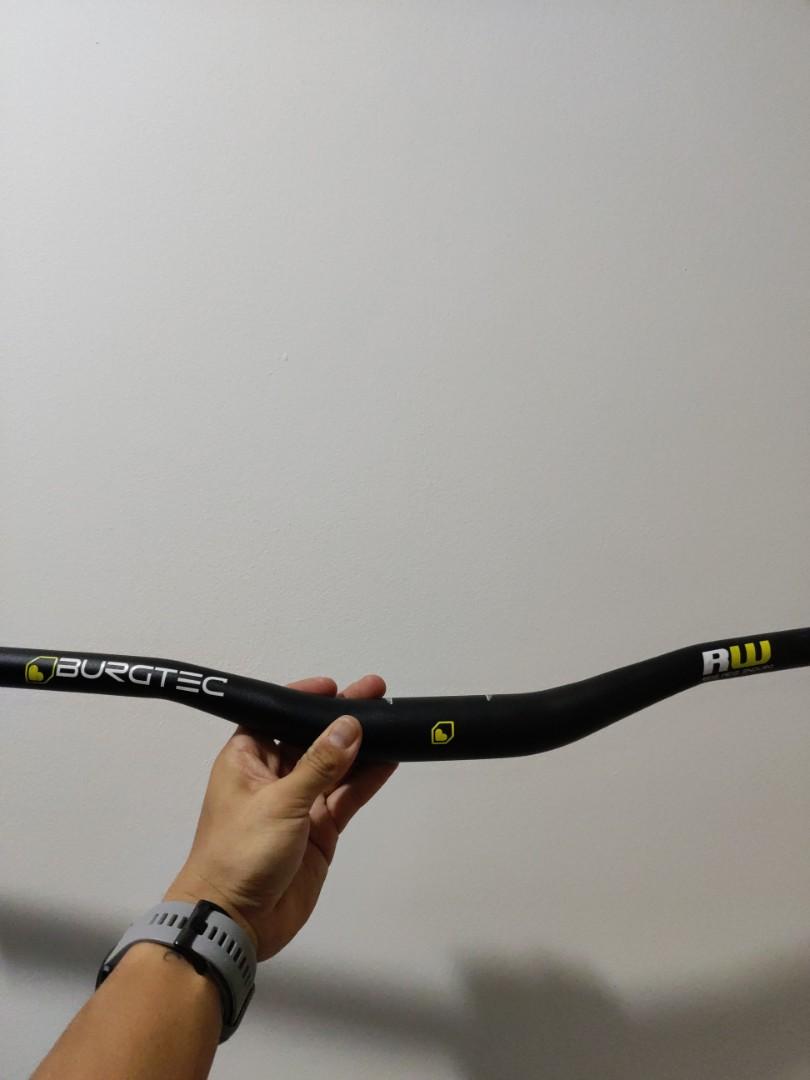 BURGTEC RIDE WIDE ENDURO ALLOY 35MM HANDLEBAR, Sports Equipment, Bicycles   Parts, Parts  Accessories on Carousell