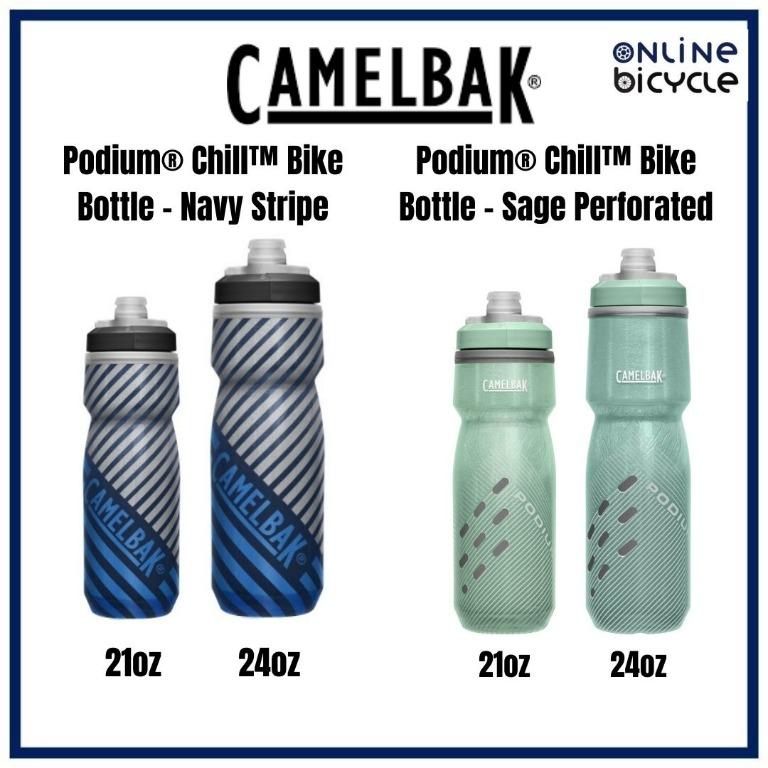 Camelbak Podium Chill Insulated Water Bottle (Sage Perforated) (24oz) -  Performance Bicycle