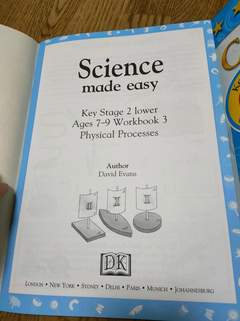 Carol Vorderman's Science Made Easy KS2 ages 7-9 workbook 3 physical ...