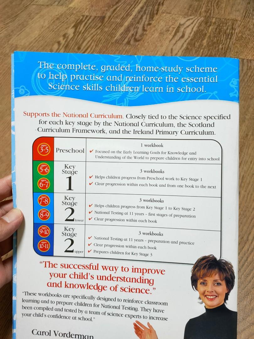 Carol Vorderman's Science Made Easy KS2 ages 7-9 workbook 3 physical ...