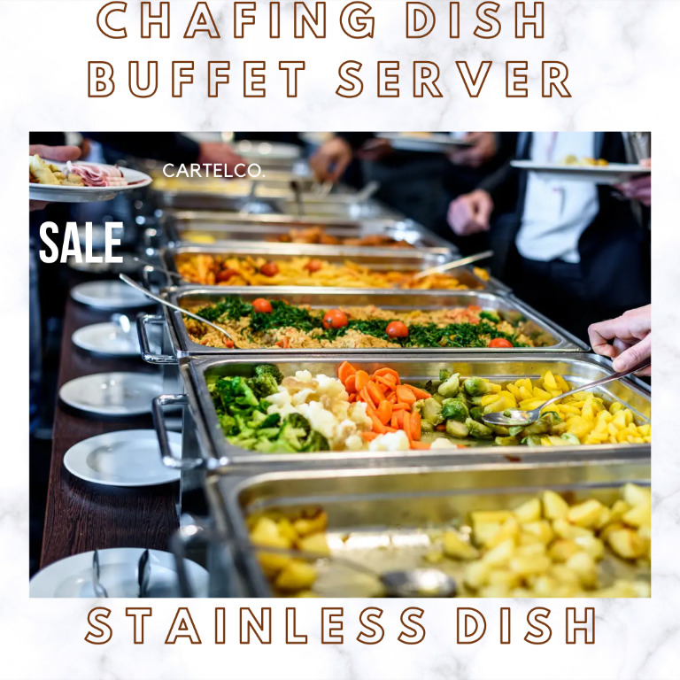 Chafing Dish , Catering Supply, Event use, Stainless dish, Party set up