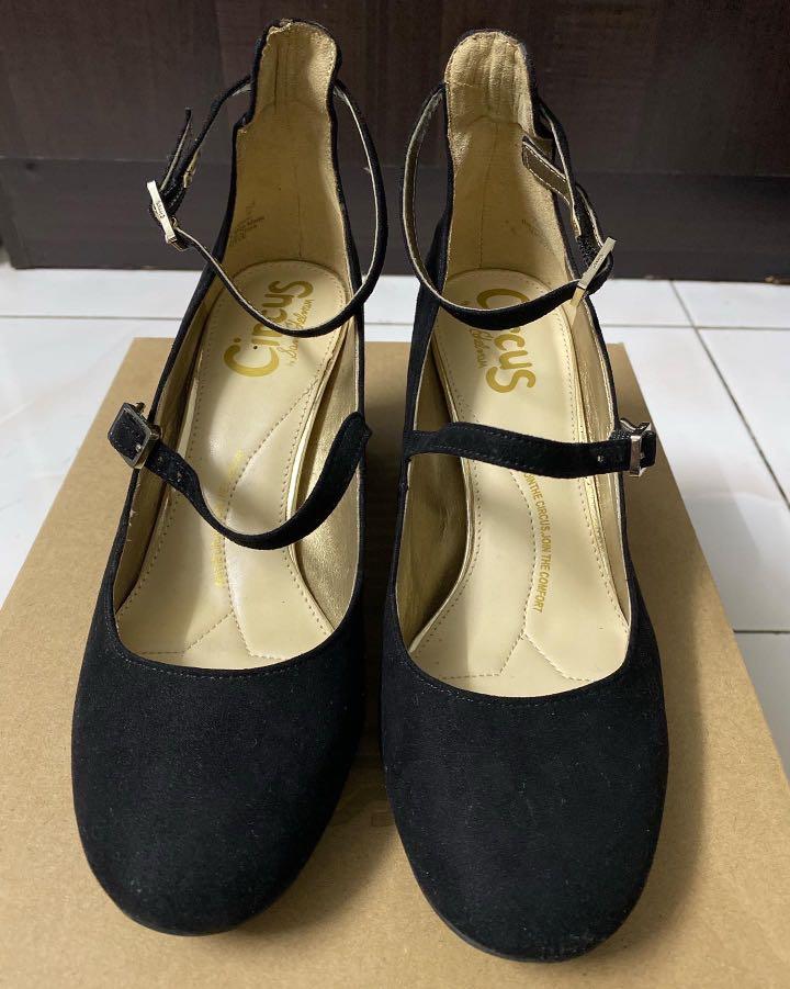 Circus by Sam Edelman Mary Jane Low Heels in Black Women s