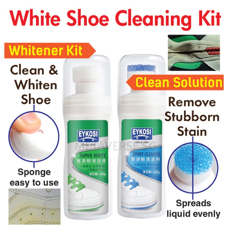 White sneaker cleaning kit discount