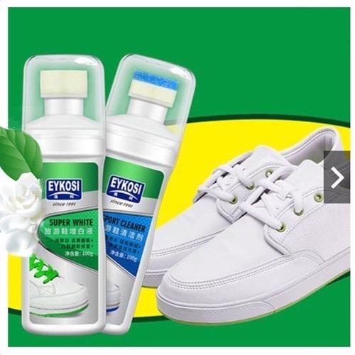 White canvas on sale shoe whitener