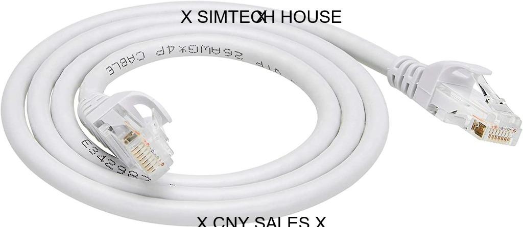 Rankie RJ45 Cat6 Snagless Ethernet Patch Cable 5-Pack