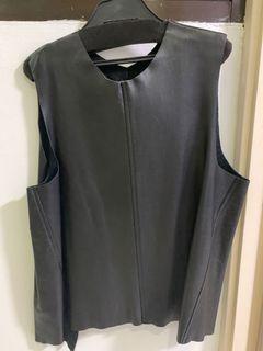 Comme des Garcons ( Homme PLUS) leather vest