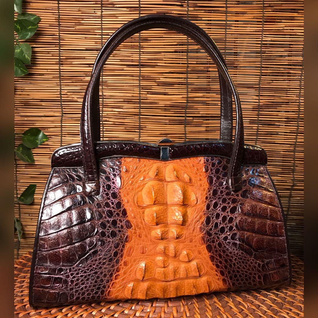 ORIGINAL CROCODILE SKIN BAG, Luxury, Bags & Wallets on Carousell