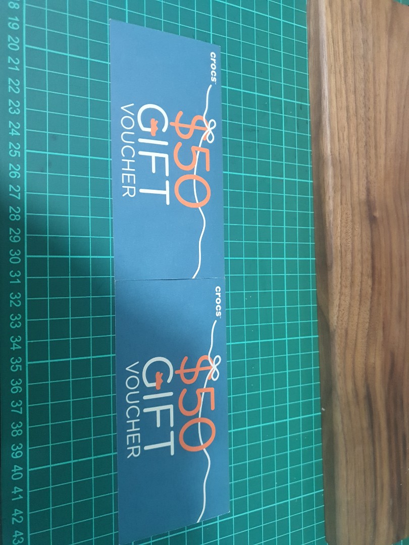 Crocs sales gift voucher