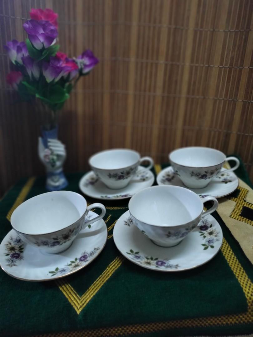 Cup and saucer, Furniture & Home Living, Kitchenware & Tableware