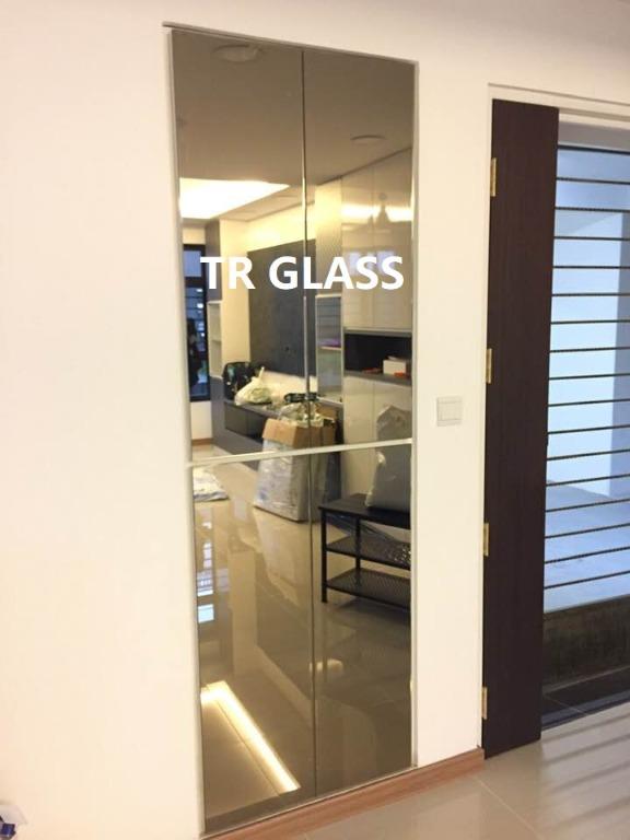 Custom Clear Wall Mirror Supply & Install Affordable Price SG, Home
