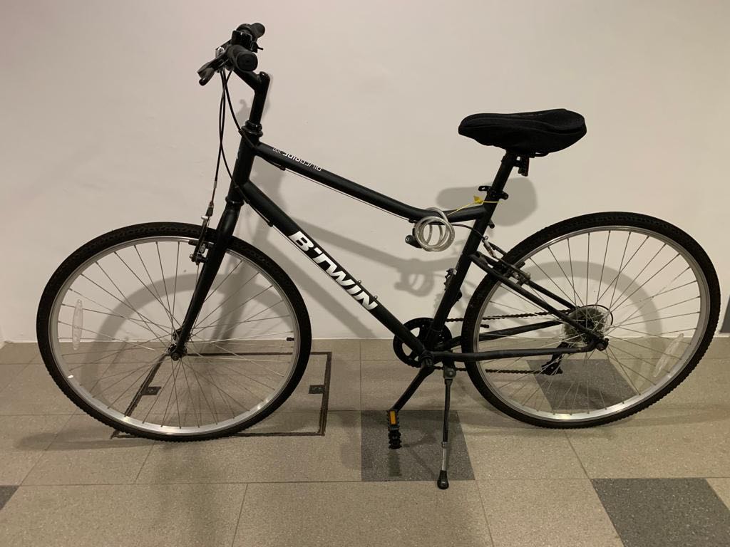btwin riverside 100 black