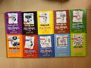 DIARY OF A WIMPY KID BOOK SET OF 10 BOOKS (brand new) from National Book Store