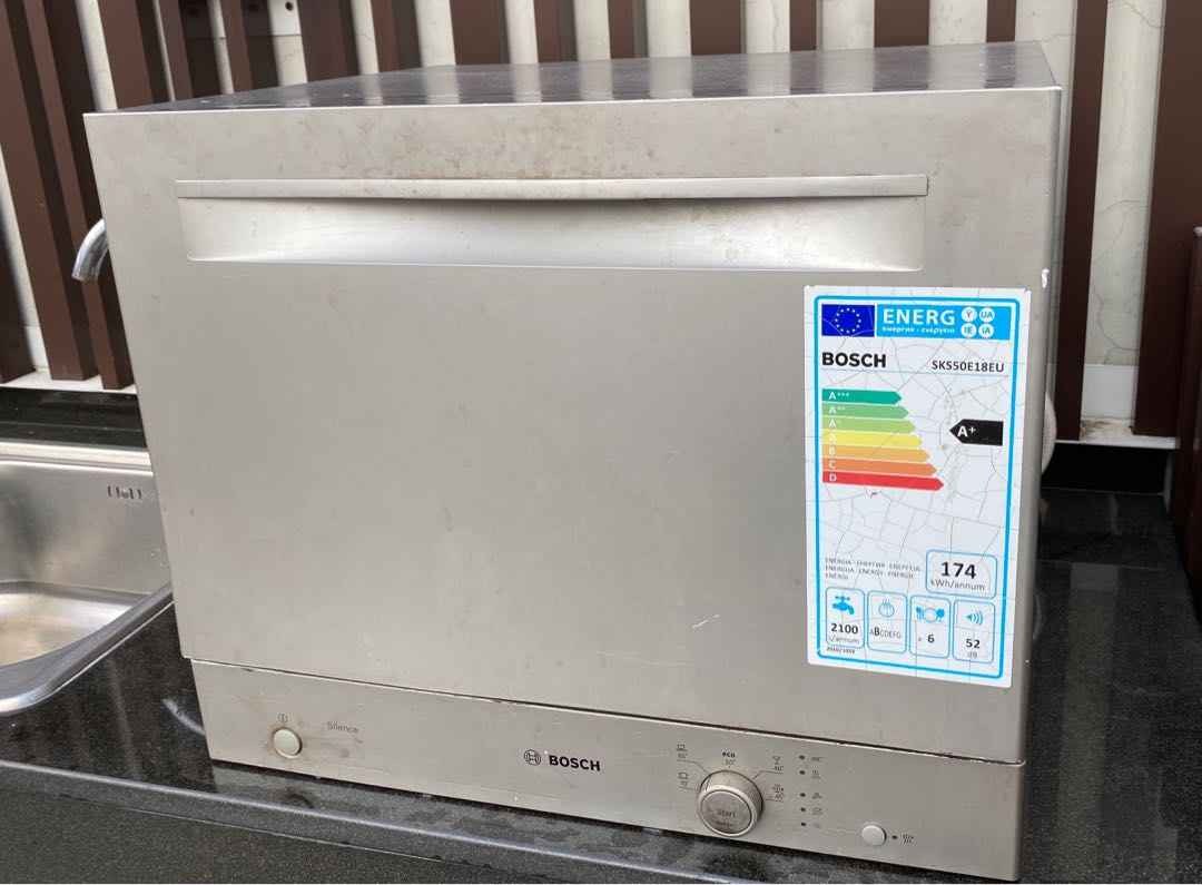 Dishwasher BOSCH Countertop Standalone Portable, TV & Home Appliances