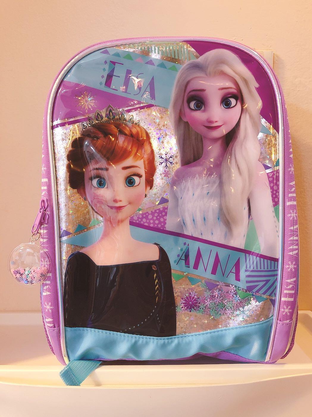Anna and hot sale elsa school bag