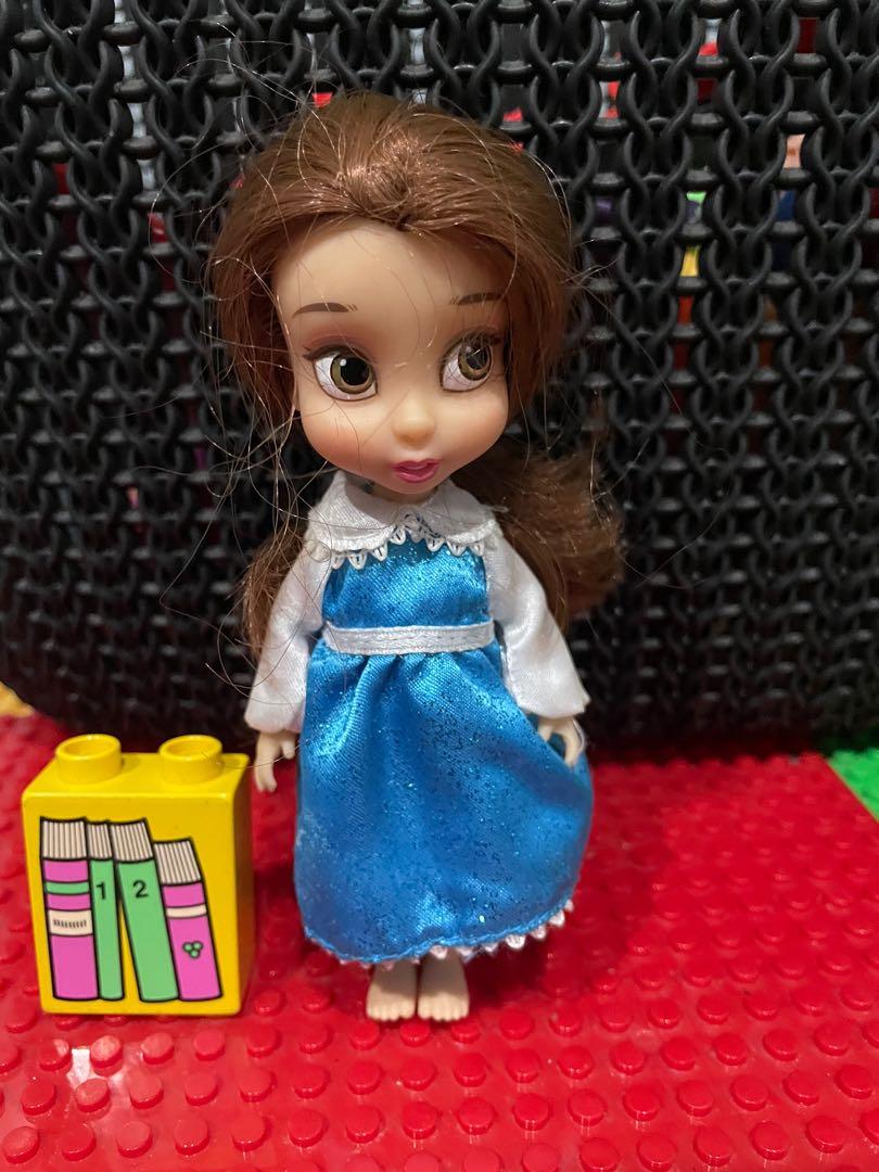 Disney Toddler mini Animator Princess Belle (Category: Babies & Kids Fashion) located in Carmona. Submitted by thepinkplayhouse (Listing ID 1140381372, Image 1). Description: Disney Mini Toddler Animator Princess Belle. With clothes. No shoes. Height: 5 inches .