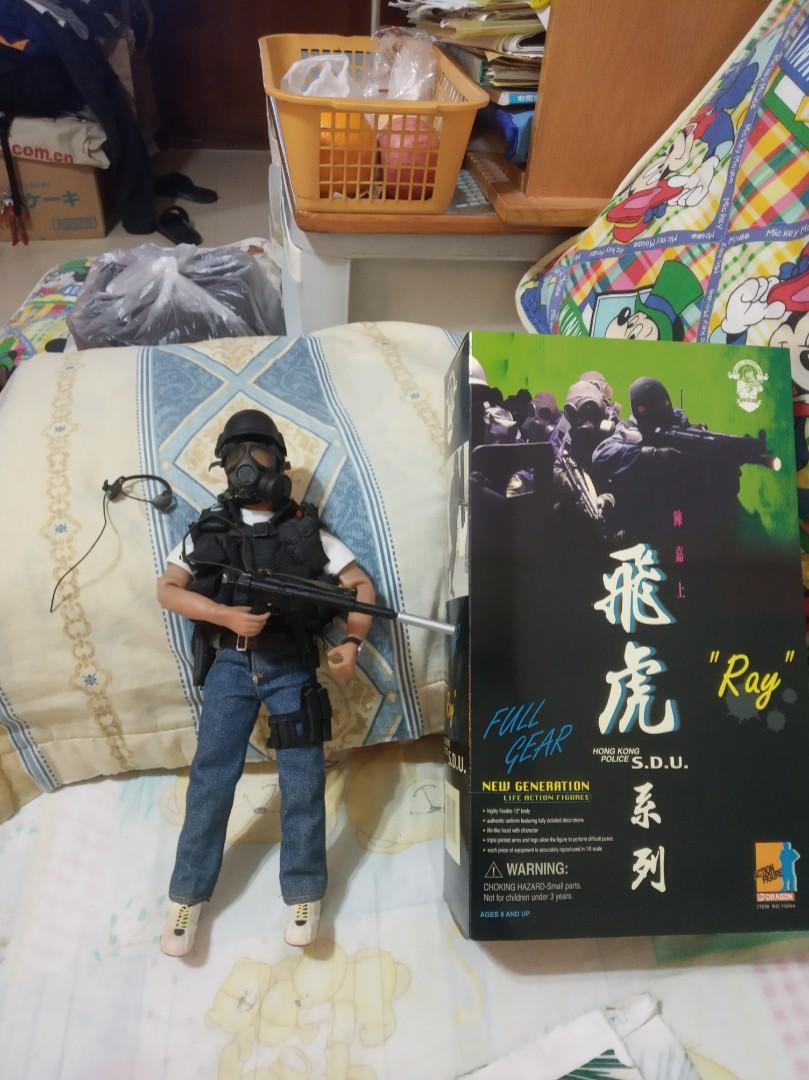 飛虎隊dragon action figures 1/6人形公仔, 興趣及遊戲, 玩具