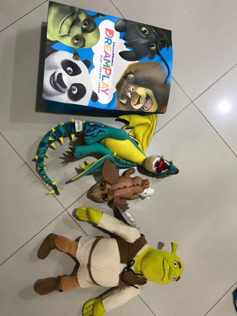 dreamworks shrek plush