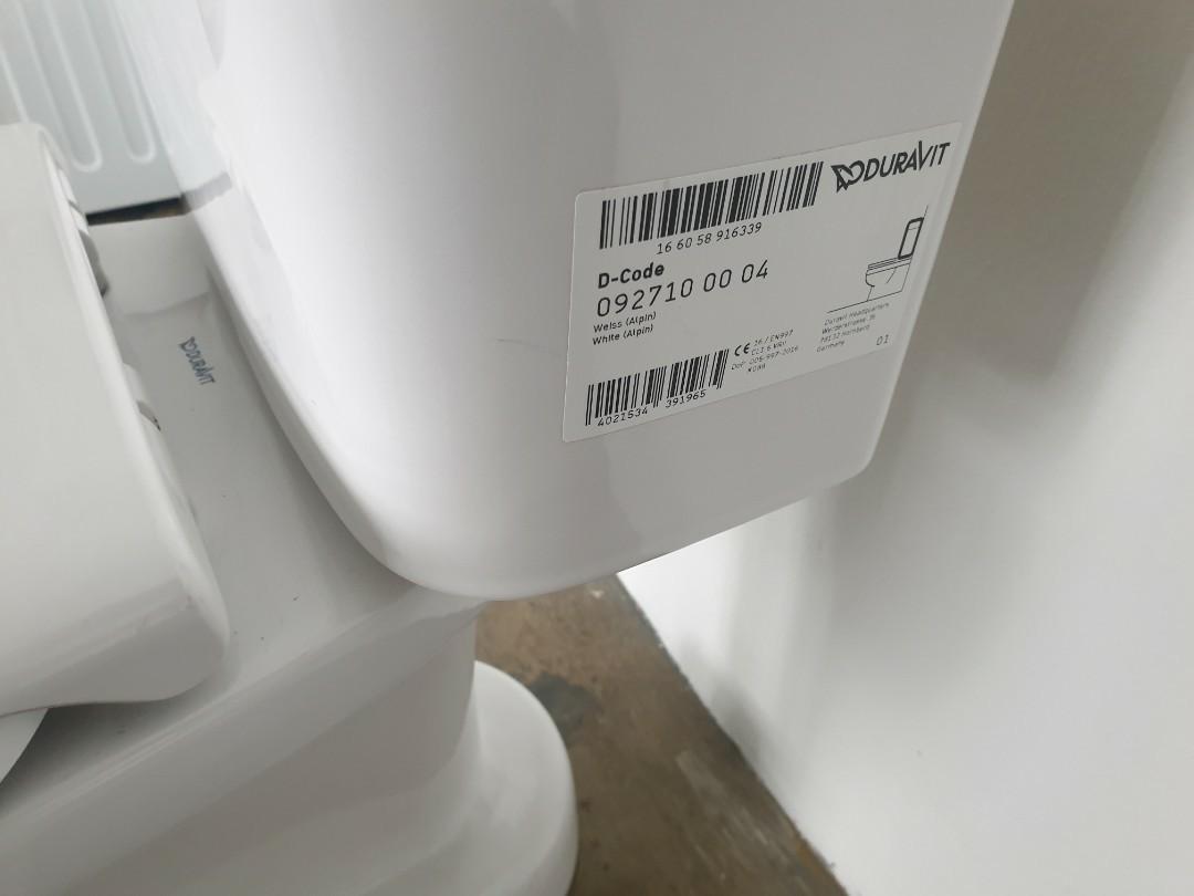 Duravit Toilet Bowl New, Furniture & Home Living, Furniture, Other Home