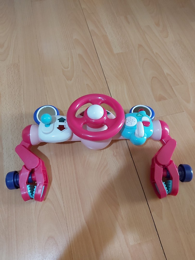 elc buggy driver pink