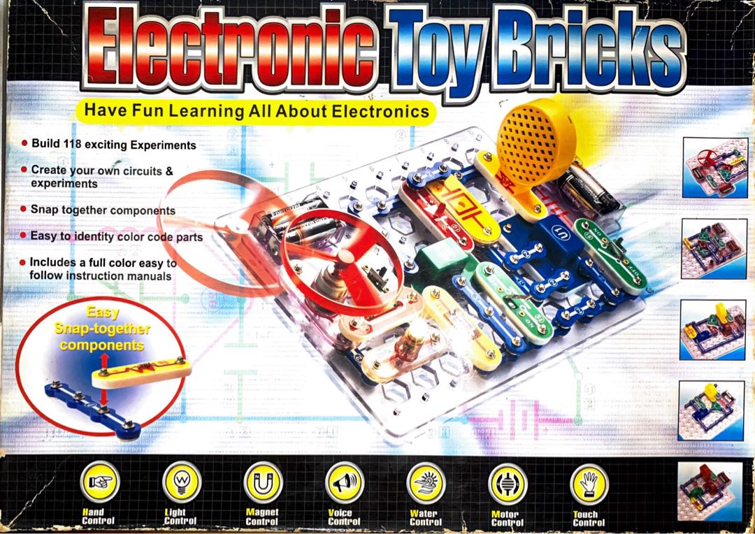 Electronic hotsell toy bricks