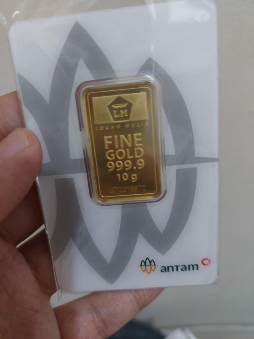 Emas Antam 10 Gr Certieye