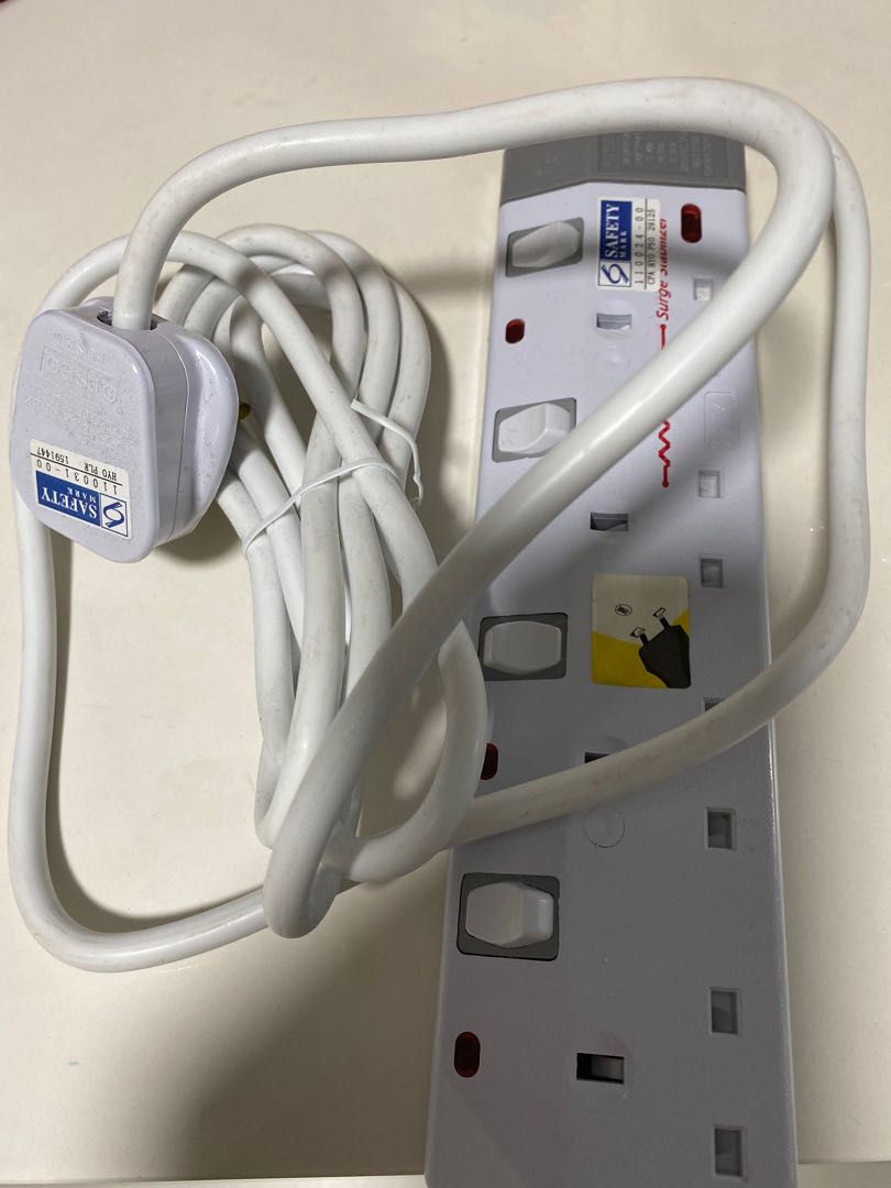 Extension Cord, TV & Home Appliances, Electrical, Adaptors & Sockets on