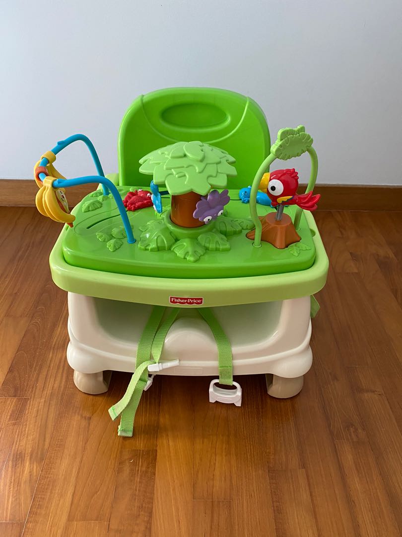 Fisher price booster hotsell seat with toys