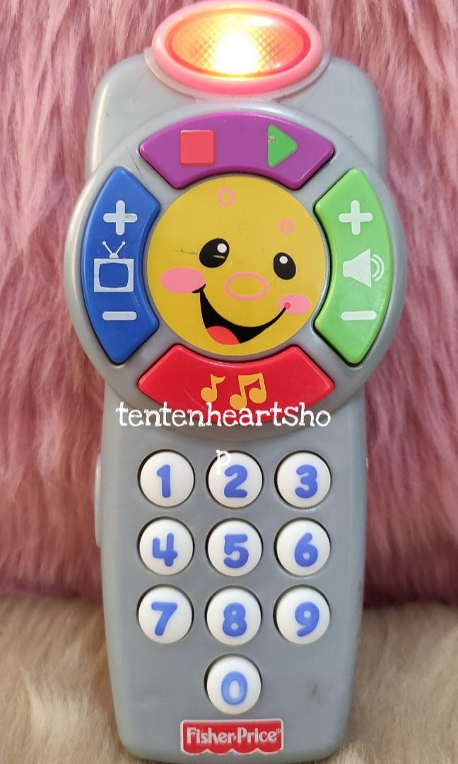 Clickn Learn Remote Fisher-Price Click 'N Learn Remote, Hobbies & Toys, Music & Media ...