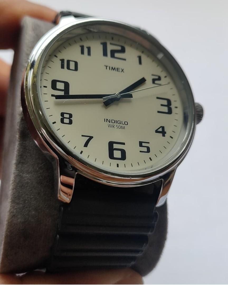 Jam tangan timex new arrivals indiglo wr 50m