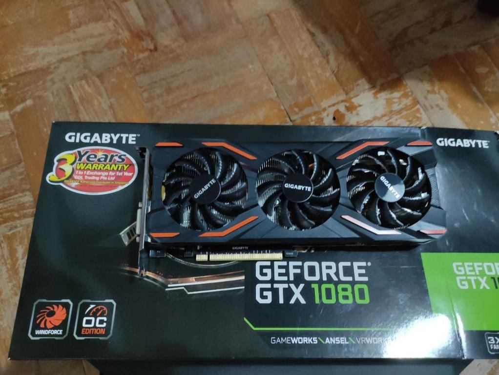 Gigabyte 1080 windforce overclock discount