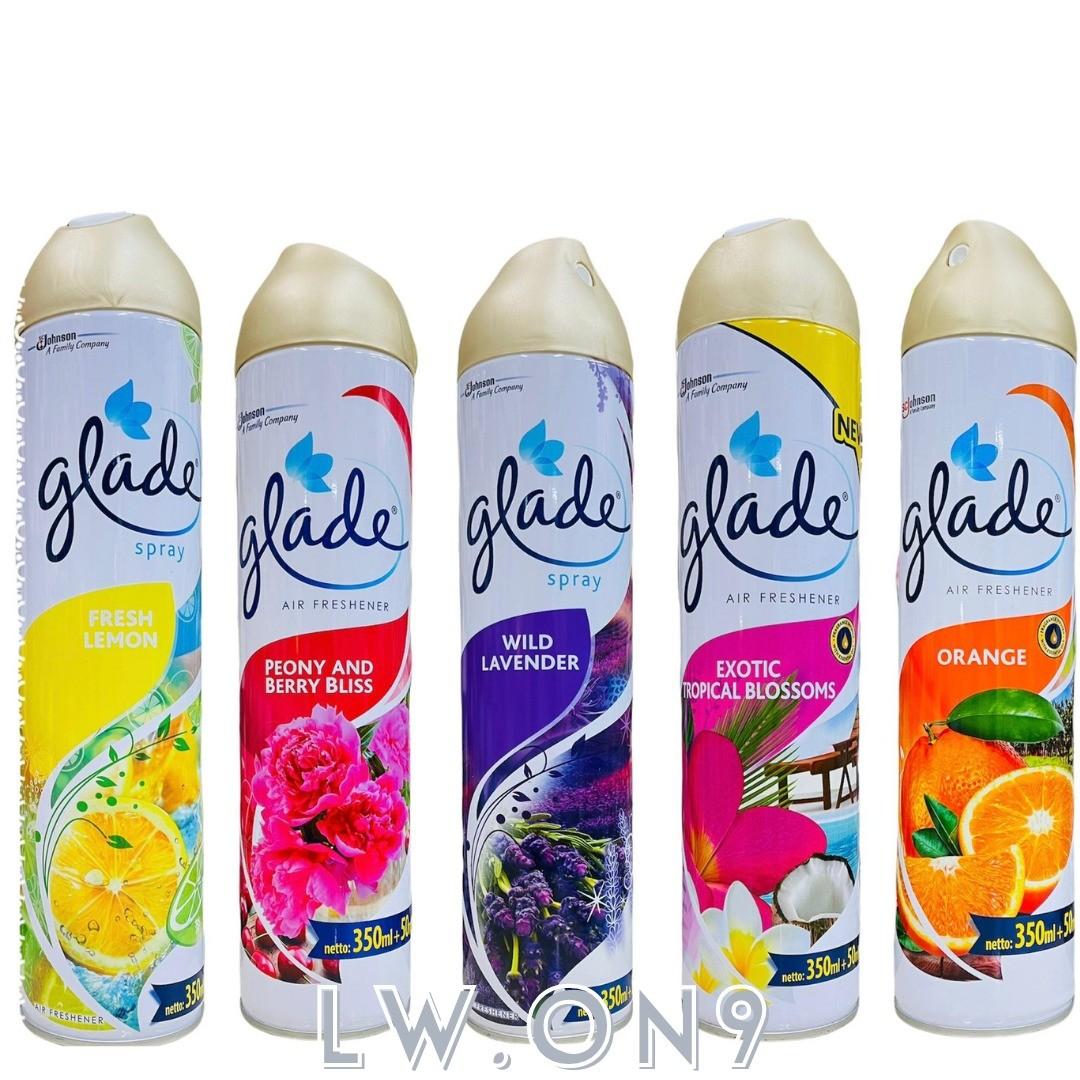 GLADE AIR FRESHENER SPRAY 350ML 50ML AVAILABLE 5 TYPES Beauty