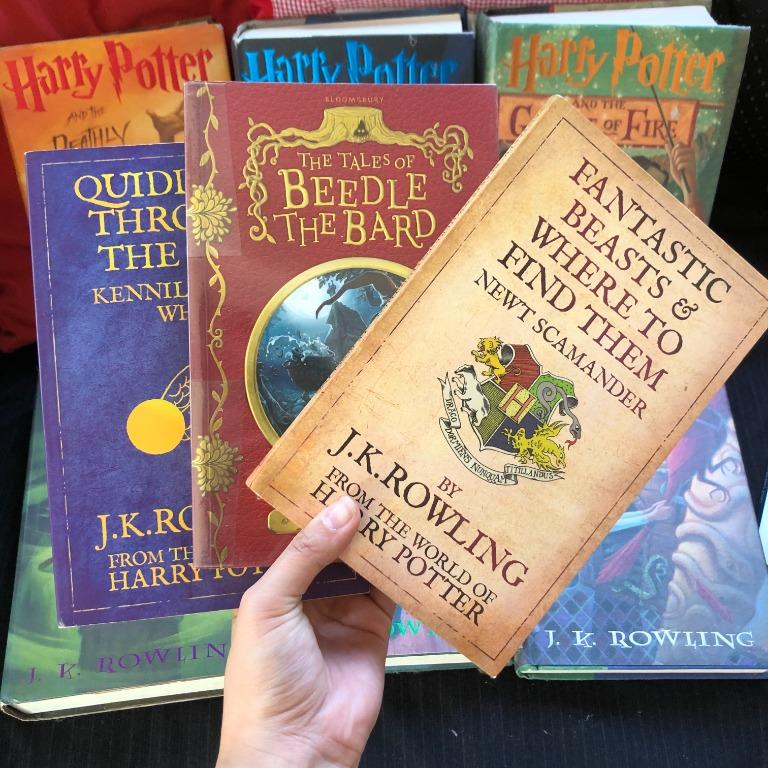 Harry Potter Books The Hogwarts Library Book Bundle, Hobbies & Toys