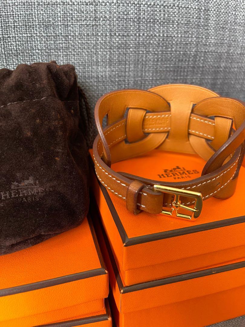 Hermes Brown Infinity Bracelet Limited Edition
