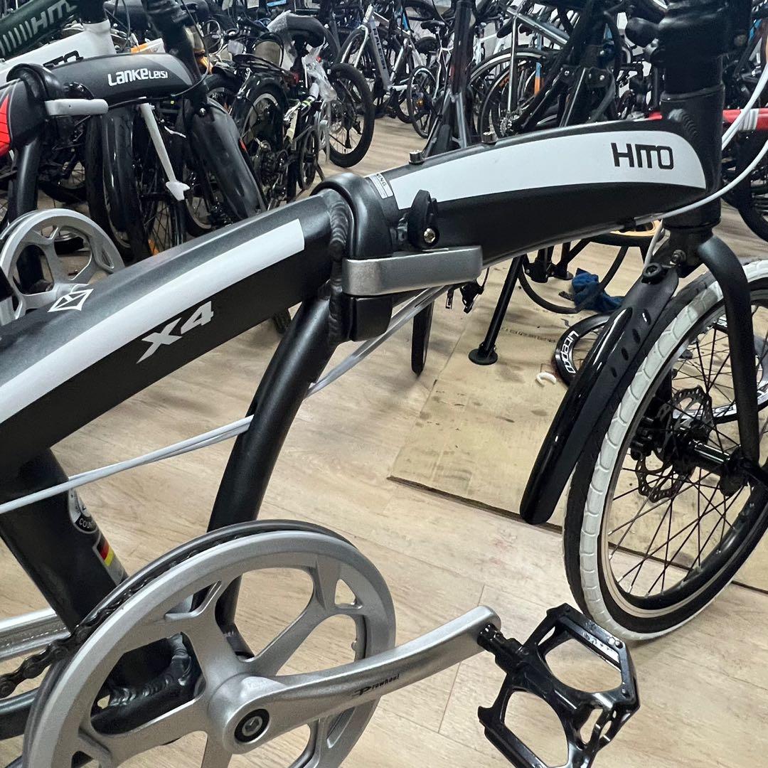Hito x4 x6 foldable bike folding bicycle shimano disc brake, Sports