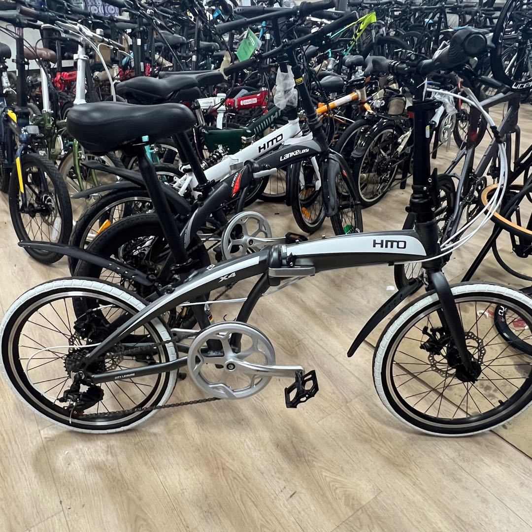 Hito x4 x6 foldable bike folding bicycle shimano disc brake, Sports Equipment, Bicycles & Parts