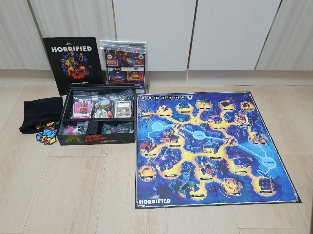 Horrified Board Game, Hobbies & Toys, Toys & Games on Carousell