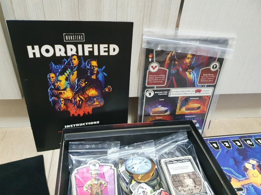 Horrified Board Game, Hobbies & Toys, Toys & Games on Carousell