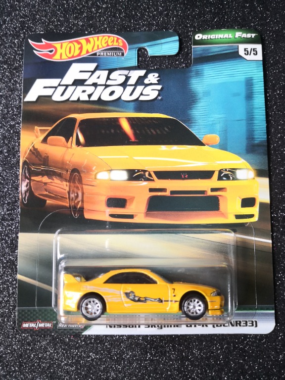 Hot Wheels Nissan Skyline Gt-R R33 Fast & Furious Original Fast Car  Culture, Hobbies & Toys, Toys & Games On Carousell