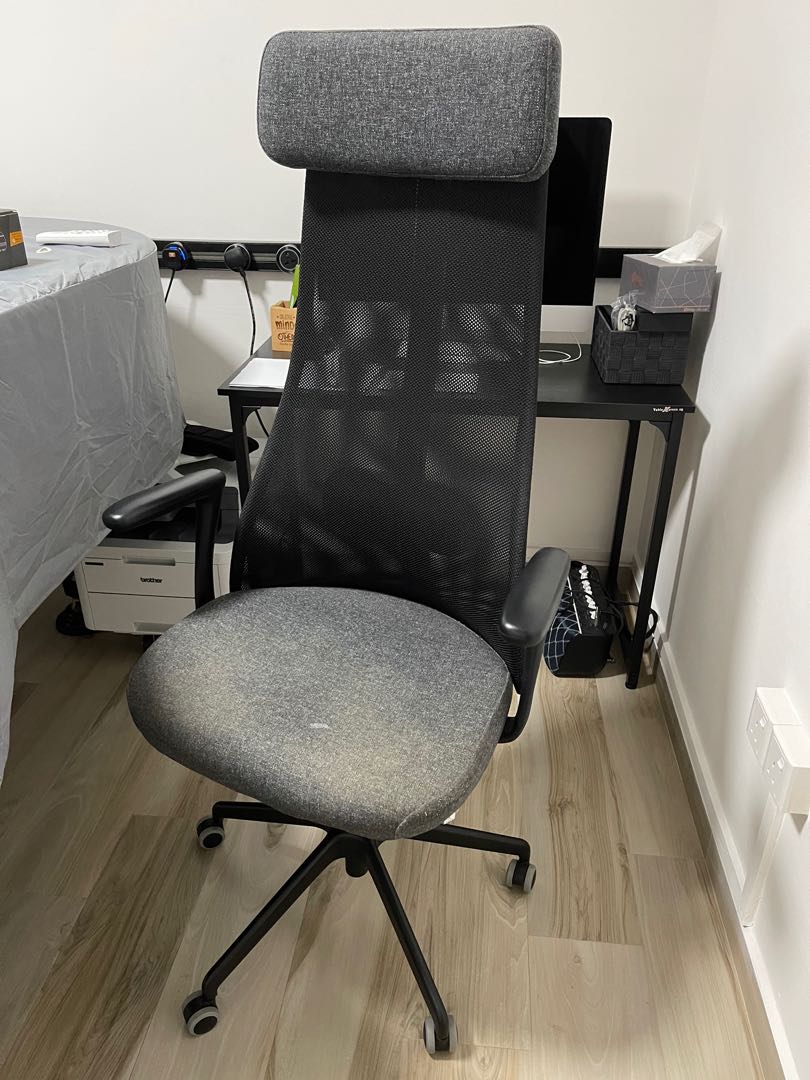 Ikea Computer Chair Markus, Furniture & Home Living, Furniture, Chairs