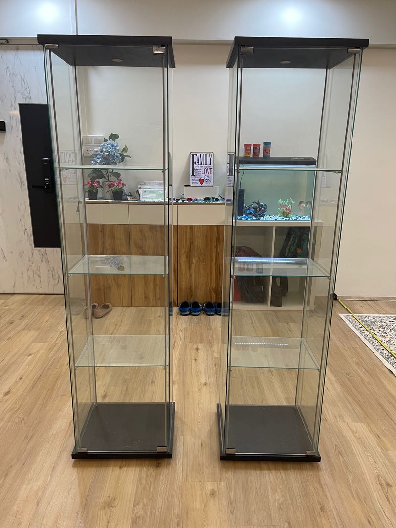 IKEA Detolf Glass Display for Sale, Furniture & Home Living, Furniture, Shelves